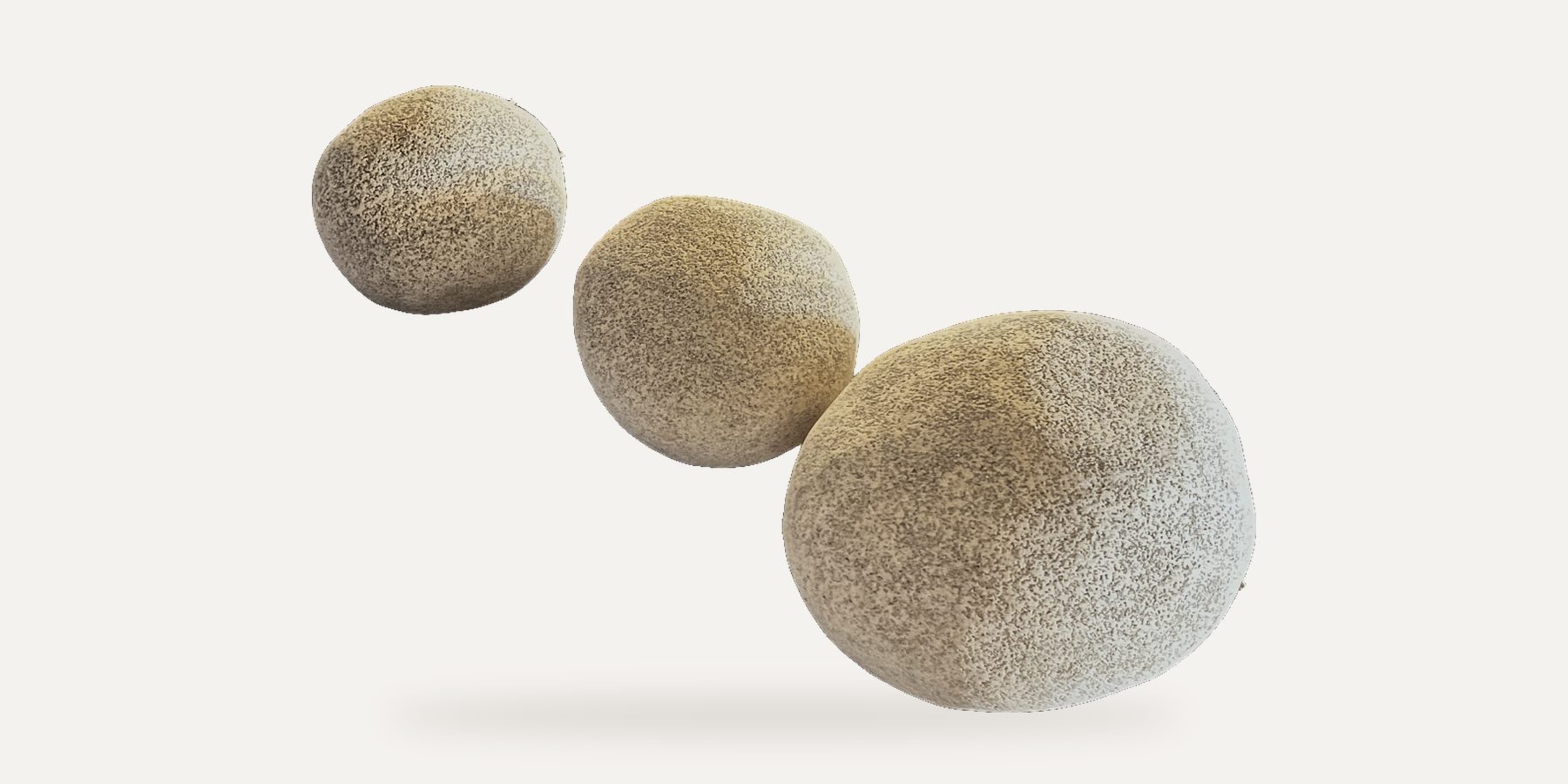 Lampes Moon Rock d'André Cazenave